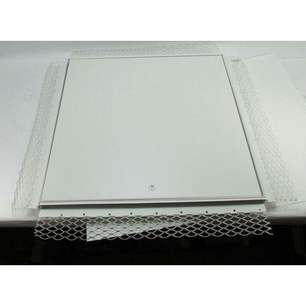 Cendrex White 18" x 18" Flush Access Door with Plaster Bead Flange AHD-PLY 18x18