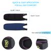 Soles Thigh Support Brace and Compression Sleeve (SLS313) Black