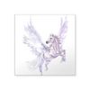CafePress Pegasus in Flight Sticker Square Bumper Sticker Car Decal