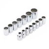 Genius Tools 15 Piece 1/2" Dr. Metric Hand Socket Set (12-Point) - TW-415M