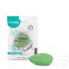 Casalfe Konjac Natural Facial Sponge 100% Biodegradable for Gentle Exfoliation - Contains Antioxidant Tea, Green