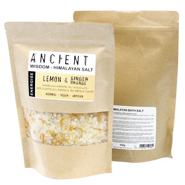 Ancient Wisdom Himalayan Bath Salt Blend 500g - Energise