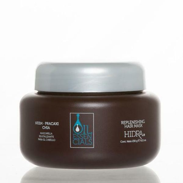 Hidra Oil Essencials Replenishing Hair Mask 9.8 oz - Mascarilla Reparadora