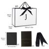 11” Initial Gift Bag with Handle, Personalised Birthday Gift Bag for Presents, J