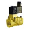 3/4" Inch Brass Low Power Consumption Electric Solenoid Process Valve 24V AC