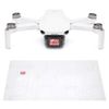 Wrapgrade Skin Sticker Set Compatible with DJI Mini 2 (RACING WHITE)