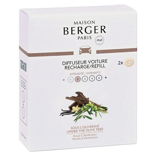 MAISON BERGER Under the Olive Tree Car Diffuser Refills