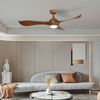 52 Inch Ceiling Fan with Light Reversible DC Motor w/6 Wind Speeds & 8H Timer