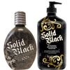 Millennium Tanning SOLID BLACK Tan Bed Bronzer & SOLID BLACK TAN EXTEND Lotion