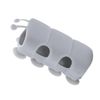 Silicone Shower Head Holder, Non Drilling Universal Relocatable Shower Head Suction Bracket for Handheld Showerhead
