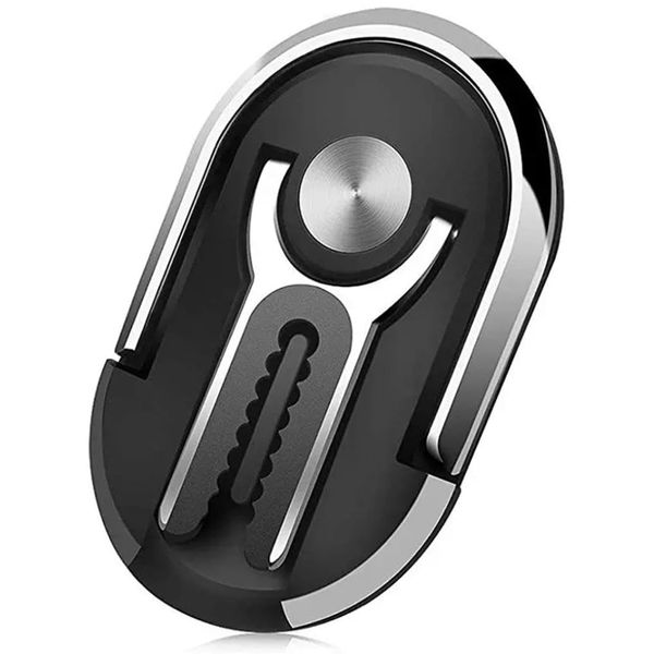 Finger Ring Holder Stand Car Air Vent Mount Compatible with Motorola Moto G 5G (2024,2023,2022), 3-in-1 Kickstand Swivel Zinc Alloy