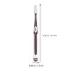 ARTIBETTER 1 Set of 4 Pcs Extra Soft Toothbrushes, Manual Toothbrushes for Adult, Manual Silicone Tooth Brushes for Women Men (Assorted Color)