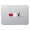 Kind Store MacBook Air/Pro 11/13" Macbook Sticker Decal Evolution Red/Black M433-RB