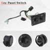 Outboard Single Engine Key Switch Assembly Panel Fits For Yamaha 704-82570-12-00