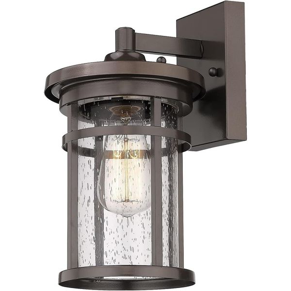 12" Outdoor Wall Sconces Exterior Wall Lantern Oil Rubbed Bronze LED64