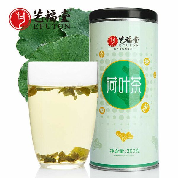 Lotus Leaves Tea Dried Herbal Health Chinese Tea Yifutang Heyecha 艺福堂 荷叶茶200g