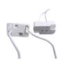 CHANCS MR16 G4 MR11 G5.3 G6.35 Ceramic Socket Holder Rectangular Base Socket Adapter for Halogen Lamp 4PCS