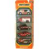 Matchbox MBX Fire Rescue 5 Pack, 1:64 Scale Vehicles
