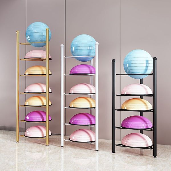 Gym ball organizer storage Balance ball organizer half gym ball gym yoga, L. Gold 3rd floor