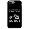 iPhone 7 Plus/8 Plus Smoke alarms save lives Firefighter Fireman Case