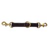 Tough1 Leather Double Snap Lunging Chin Strap