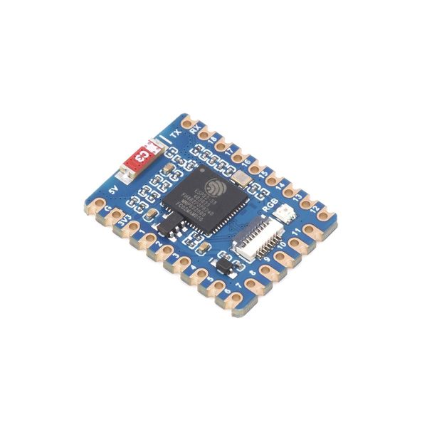 waveshare ESP32-S3 Mini Development Board Based on ESP32-S3FH4R2 Dual-Core Processor,2.4GHz Wi-Fi and Bluetooth LE Support,240MHz Running Frequency