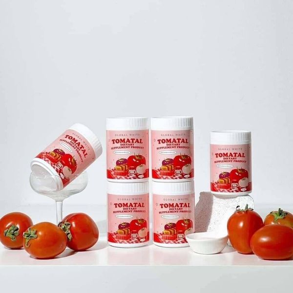 6 x TOMATAL Global White Anti Aging tomato Instant Drink  Skin Brightening