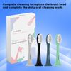 10 Pack Toothbrush Heads Compatible with Suri Electric Toothbrush, Replacement Brush Head Refill, Blue