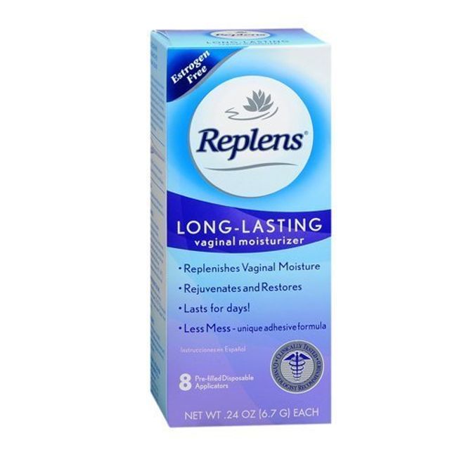 Replens Long Lasting Vaginal Moisturizer 8 Pre-filled Disposable  Applicators