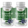 GreenGut Detox- Digestive & Immune Support- 2 Bottles- 120 Capsules