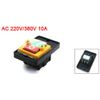 Sourcingmap® AC 220V/380V 10A On/Off Latching Start Stop Power Push Button Switch