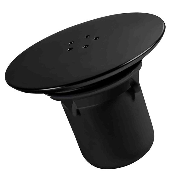 GIONAR 1 Pcs Shower Drain Cover, Black Removable Shower Drain Cover Floor Drain Anti-lock Cover Trap Debris Shower Bath Cover Trap Waste Shower Bathroom Cover Trap Waste Shower Bathroom