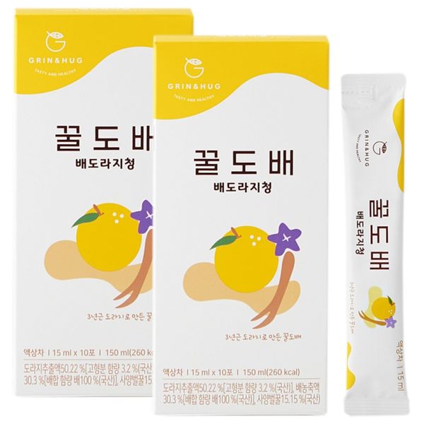 Honey Dobae Baedorajicheong 10p, 2 sets, 150ml