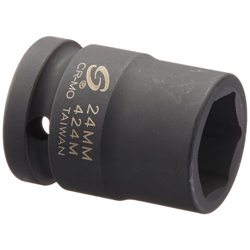Sunex 424m 3/4-Inch Drive 24-Mm Impact Socket