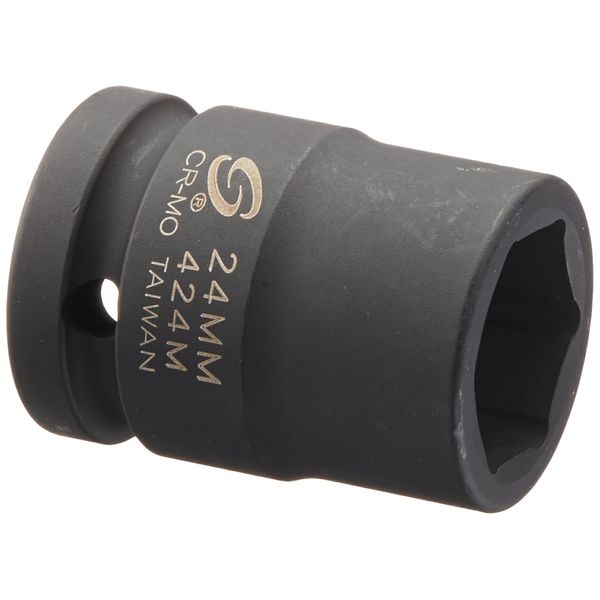 Sunex 424m 3/4-Inch Drive 24-Mm Impact Socket