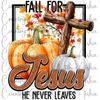 Sublimation Transfer Fall For Jesus Ready To Press Heat Transfer