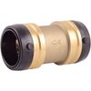 SharkBite 1-1/2 Inch Brass Push-To-Connect Straight Coupling Fitting for PEX,