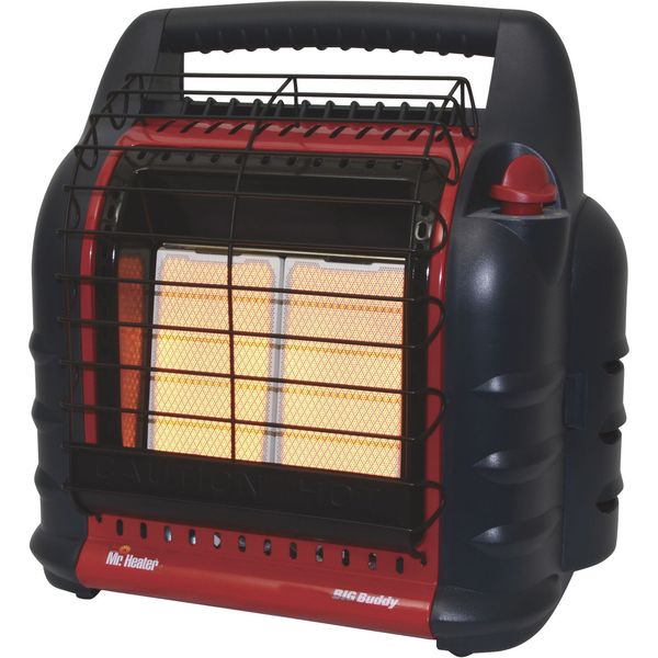 Mr. Heater Big Buddy Indoor/Outdoor Propane Heater, 18,000 BTU, Model# MH18B