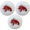 Lobster Chef Ceramic Cabinet Drawer Knobs (Set of 3 Knobs)