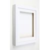 Tailored Frames White Box frame for keepsakes, medals and 3D objects glass size 16" x 12"
