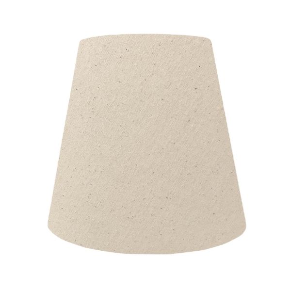 Lamp-shade K-20130 Catch-Type Replacement Lampshade Cotton Cloth Kinari Diameter 7.9 inches (20 cm)