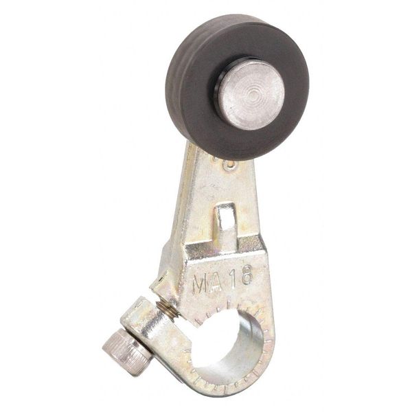 Square D Limit Switch Lever Arm, Actuator Type: Standard Roller, 1.50" Arm Length, 0.75" Roller Dia.