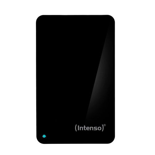 Intenso Memory Case Portable Hard Drive 2TB, Portable External Hard Drive, 6.35 cm, 5400 rpm, 8 MB Cache, USB 3.0, Black