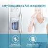Waterdrop MWF® Refrigerator Water Filter,Replacement for GE® MWF® ,3 Pack