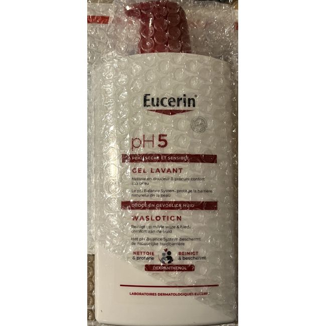 Eucerin Sensitive Skin pH5 Cleansing Shower Gel 1L 1000ML Exp 04/2026