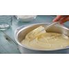 Doughmakers 9" Round Cake Commercial Grade Aluminum Bake Pan, Silver