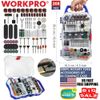WORKPRO 208PC Rotary Tool Dremel Accessory Kit Grinding Sanding Polishing Set US