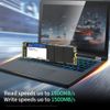 Netac 250GB SSD 3D NAND NVMe PCIe Gen3×4 M.2 2280 Internal Solid State Drive