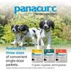 Canine Dewormer 3 Packets - Treats 10 lbs Dogs