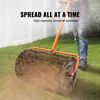 Compost Spreader Peat Moss Spreader 24" Wide 24.4-26.4" Height Adjustable